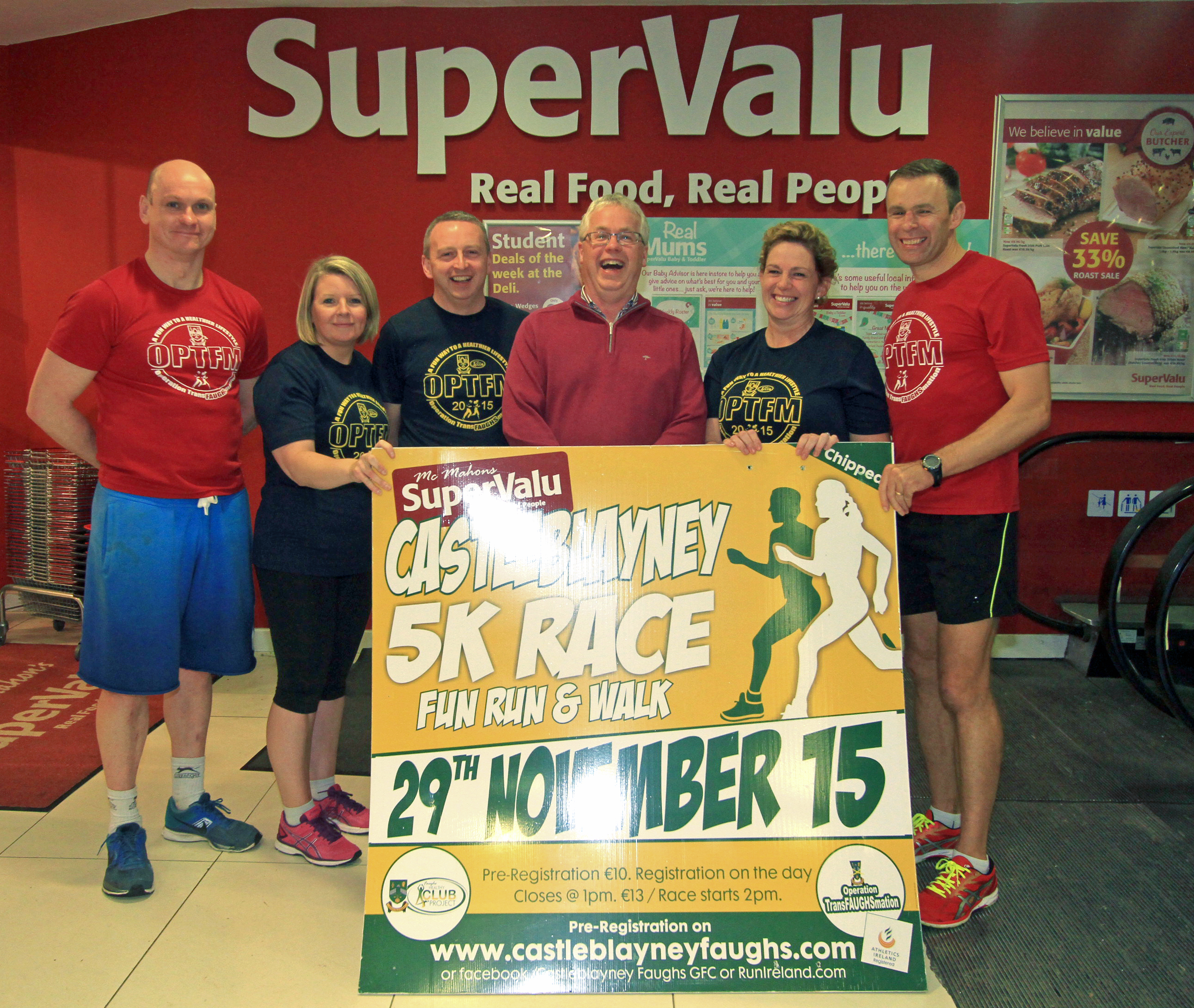 McMahons Supervalu sponsors Castleblayney Faughs 5K